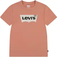Levi's Kids T-shirt oranje Jongens Katoen Ronde hals Logo - maat 164