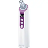 Beurer FC 41 Elektrische Blackhead Remover - Poriënreinigers - Mee eters verwijderen - Gezichtsreiniger - Huidverzorging - Incl. 3 Opzetstukken - 3 Jaar garantie - Wit