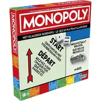 Monopoly Classic Bordspel Vernieuwde editie - BE editie - Gezelschapsspel