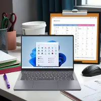 Lenovo IdeaPad Slim 3 Gen 10 14 AMD AMD Ryzen 5 8640HS-processor 3,50 GHz tot 4,90 GHz, Windows 11 Home 64, 512 GB SSD M.2 2242 PCIe Gen4 QLC - 83K9CTO1WWNL1