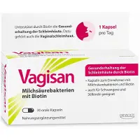Dr. August Wolff GmbH & Co. KG Arzneimittel Vagisan capsules met melkzuurbacteriën en biotine, 30 capsules