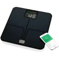 Eta ETA778090000, Elektronische personenweegschaal, 180 kg, 100 g, Zwart, 5 kg, kg/lb, ST