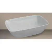 Xenz Romeo waskom solid surface wit