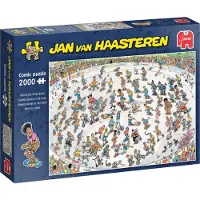 Jumbo Jan van Haasteren Skateboarden In De Bowl 2000 stukjes