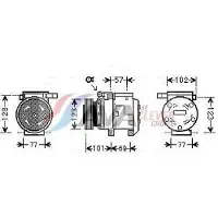 Ava Cooling KAAK146 Aircopomp
