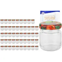 MamboCat Set van 50 bekers 53 ml Naar 43 fruitdecor deksel incl. Diamant Gelierzauber receptenboekje