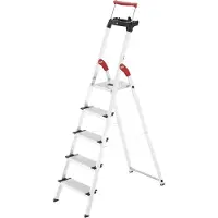 Hailo 8030-507 Aluminium Veiligheidsladder voor Huishoudelijke Gebruik XXR (Oude Versie)