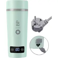 Merkloos BP Draagbare Waterkoker - Mini Waterkoker - Groen