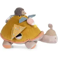 Moulin Roty activiteitenknuffel zeeschildpad - 20 cm