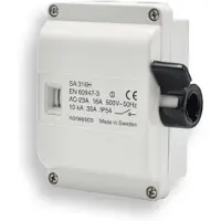 Basic Werkschakelaar IP54 max. 16A 3 polig 230V 310010