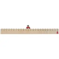 Ib Laursen Kerst aftelkalender Driving Home for Christmas Hout L50cm