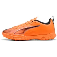 Puma ULTRA 6 PLAY TT voetbalschoenen, Zwart/Rood, Maat 38,5
