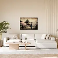 A.S. Création Canvas Pagoda Vintage | DD133151