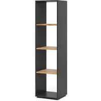 Vicco Ludus Ruimteverdeler – 36.8 x 144.9 cm Antraciet/gouden eik