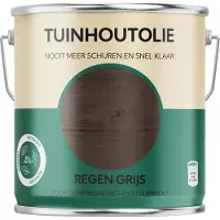 Tuinhoutolie Regen Grijs 2,5 LTR