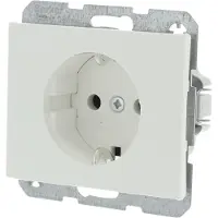 Berker Stopcontact | | K1 (Inbouw, Randaarde, Wit)