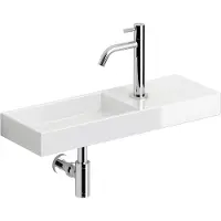 Clou Mini Wash Me fontein 56cm, Freddo 2L, MiniSuk, plug chroom