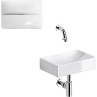 Clou Vale fontein 28cm met Kaldur wandkr. en MiniSuk