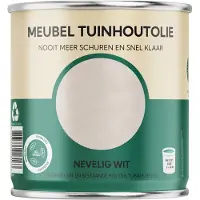 Tuinhoutolie Meubel Nevelig Wit 750 ML