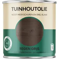 Tuinhoutolie Regen Grijs 750 ML