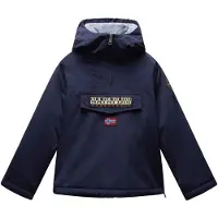 Napapijri Functionele jas 'Rainforest' beige / nachtblauw / donkerrood / zwart