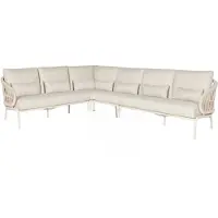 Suns Tosca hoek loungeset 4 delig camel sand rope