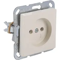 Gira System 55 Contactdoos | Inbouw | 1-voudig | Crème - 66.052.40