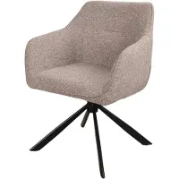 DS4U - Seff armstoel terugdraai - coffee