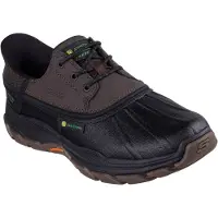 SKECHERS Slip-ons John Deere, waterdicht: Gerespecteerd - Tanzier herenmodel (bruin/zwart), maat 43