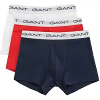 Gant Boxershorts donkerblauw / knalrood / wit