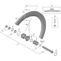 Shimano Wh-r9170 Hub Freehub Body