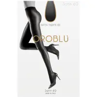 Oroblu Satin 60 Panty - Kleur Zwart - Maat M