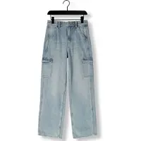 Vingino Meisjes Jeans Cato Cargo - Lichtblauw - Maat 176