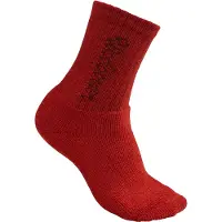 Woolpower 400 Logo Classic Sokken Kinderen, rood EU 32-35 2023 Sokken