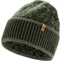 Fjällräven - Snow Beanie - Muts One Size, olijfgroen