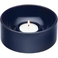 Arabia Kirnu waxinehouder Ø11x5 cm Blauw