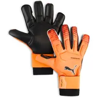 Puma Ultra Ultimate Hybrid Keepershandschoenen Oranje Zilver Zwart