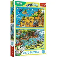 Trefl 34445, 70 stuk(s), Stripfiguren, 4 jaar