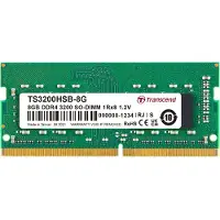 Transcend TS3200HSB-8G geheugenmodule 8 GB 1 x 8 GB DDR4 3200 MHz