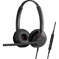 Epos IMPACT 760T, stereo headset, bedraad MS Teams gecertificeerd, 3 digitale microfoons, super wideband technologie