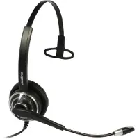 ALLNET Headset 8.1MS mono, NC, breedband USB (Bedraad, USB-A), Kantoorheadset, Zwart