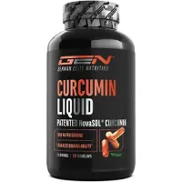 German Elite Nutrition - Curcumine Vloeistof NovaSOL – 120 capsules – 1000 mg per dagelijkse dosis – Hoge biologische beschikbaarheid – Gepatenteerde NovaSOL technologie