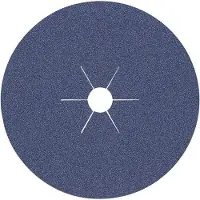 Promat /Tecwerk Fiberschijf | d. 125 mm korreling 60 | RVS | zirkoniumkorund - 4000841668