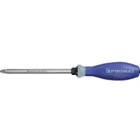 Promat /Tecwerk Schroevendraaier | maat PZD 3 klinglengte 150 mm | 3-componentengreep | 6-Kant lemmet / aanzet - 4000827084