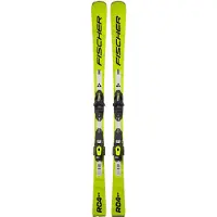 Fischer - Packs (ski's & bindingen) - RC4 STI TPR + RS 10 Pr 2026 voor Unisex van Hout - Maat 156 cm - Geel