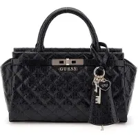 GUESS Schoudertas 'Sac Bandoulière Blane Girlfriend Sat Black' zwart