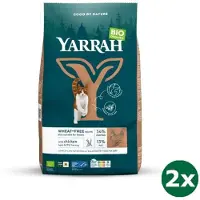 Yarrah cat adult graanvrij kip / vis kattenvoer 2x 6 kg