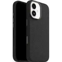Otterbox Symmetry iPhone 17 Back Cover met MagSafe Magneet Leer Zwart