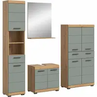Furnilux Scout badkamercombinatie salie mdf tz artisan nb