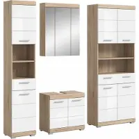 Furnilux Lambada badkamercombinatie hoogglans mdf tz nb